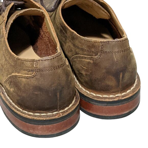 Cole Haan men\'s leather casual lace up leather loafer distressed look 9.5M main image 4